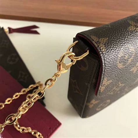 lv cecchetto|Félicie Pochette LV Monogram Chain Bag .